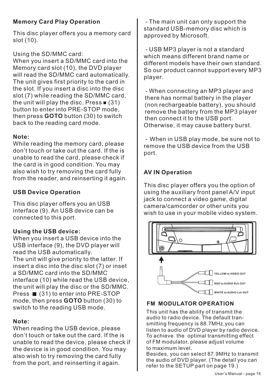 PYLE Audio PLDF23 User Manual | Page 17 / 22