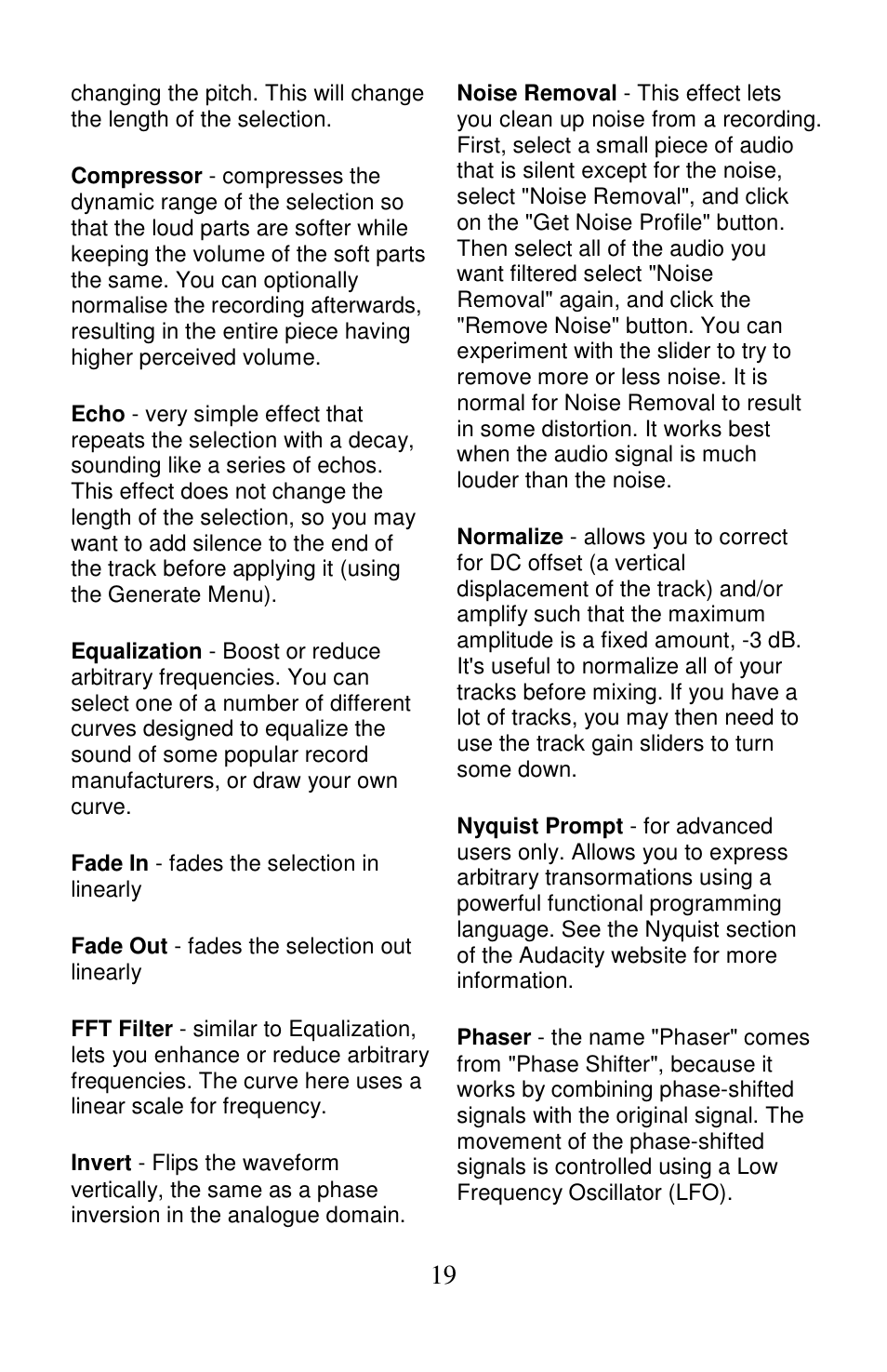 PYLE Audio PLTTB3U User Manual | Page 19 / 21