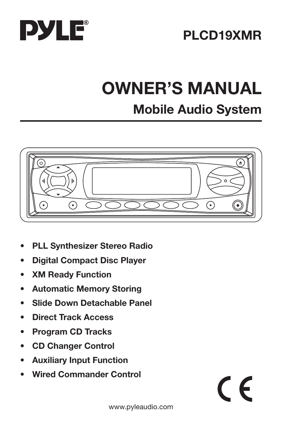 PYLE Audio PLCD19XMR User Manual | 18 pages