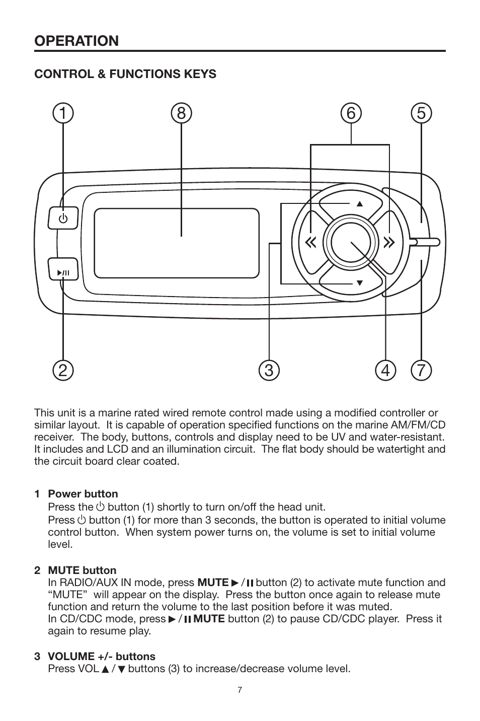 PYLE Audio PLCD19XMR User Manual | Page 7 / 18