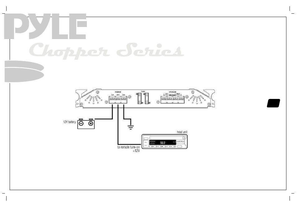 Electrical connections | PYLE Audio PYLE Chopper Series PLA2230 User Manual | Page 12 / 26