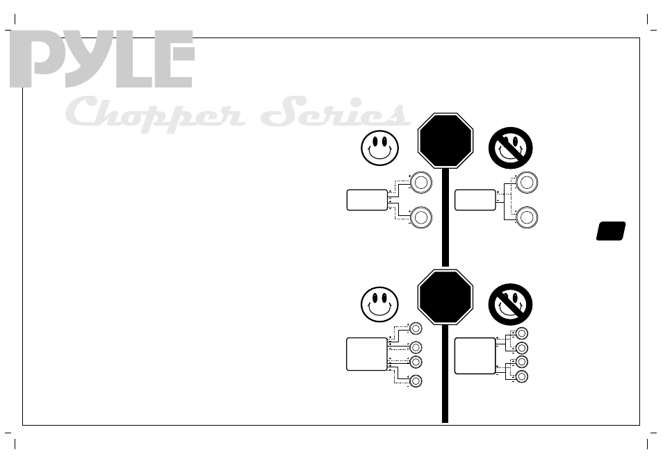 Stop, Yes! no | PYLE Audio PYLE Chopper Series PLA2230 User Manual | Page 25 / 26