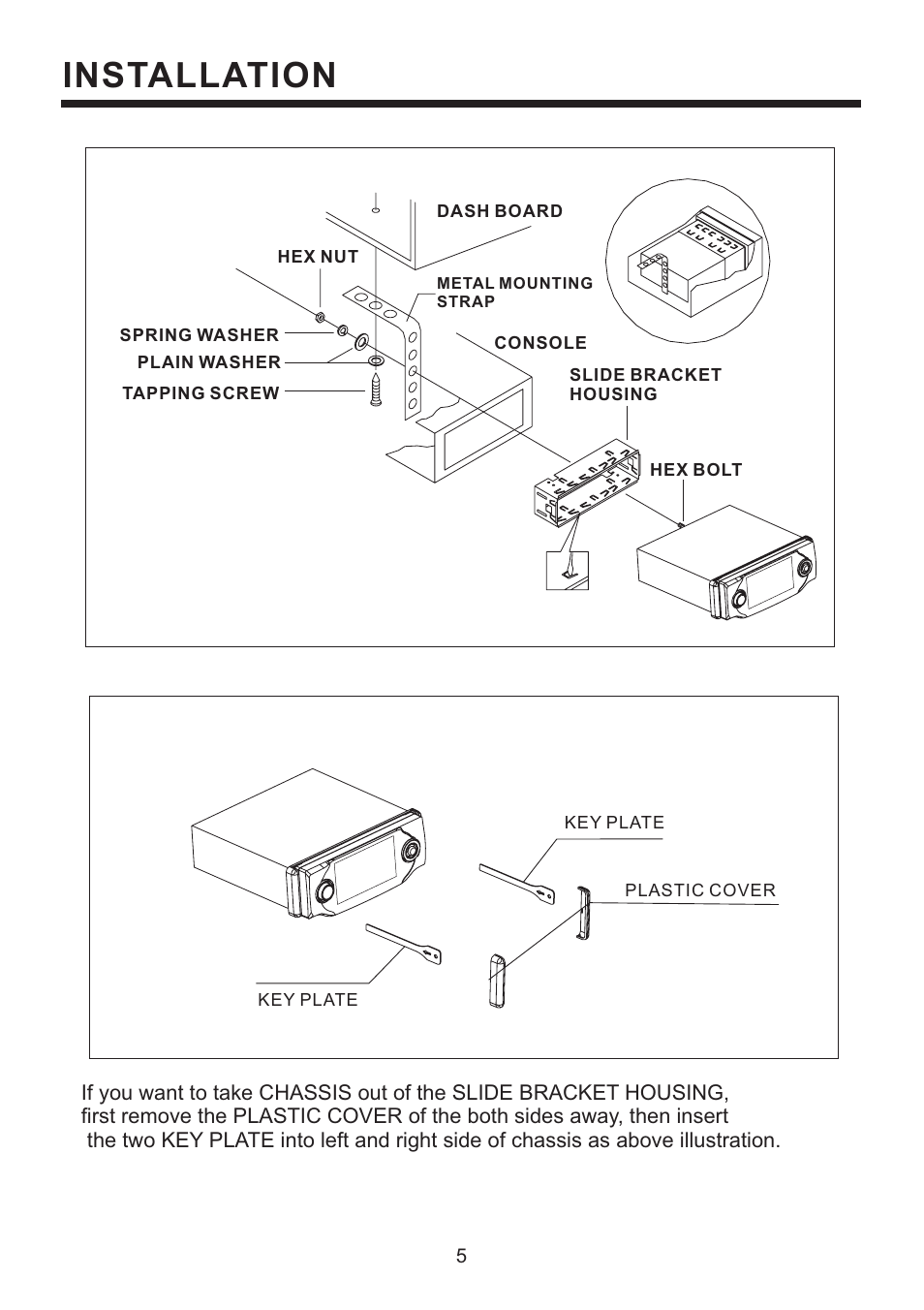 Installation | PYLE Audio Mobile Video System PLD41MUT User Manual | Page 6 / 26