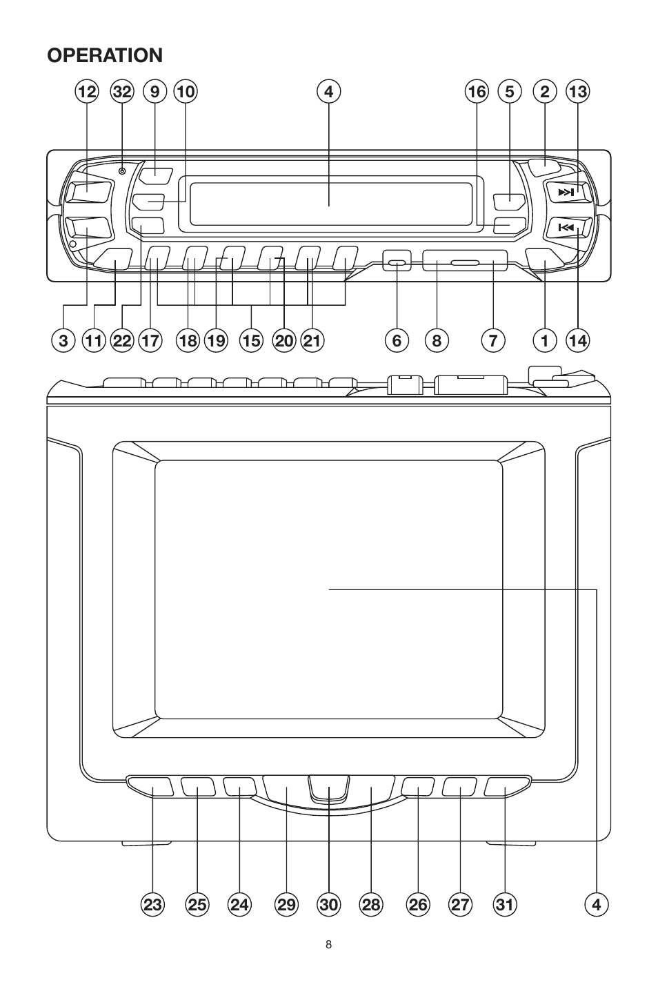 Operation | PYLE Audio PLTVR5 User Manual | Page 8 / 16