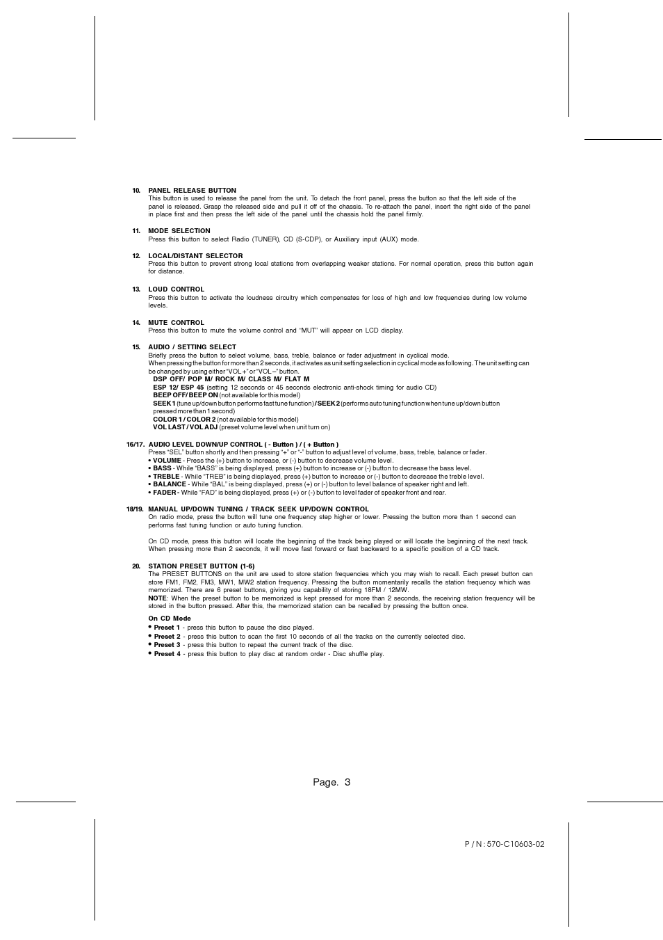 Page. 3 | PYLE Audio PLCD42 User Manual | Page 3 / 4