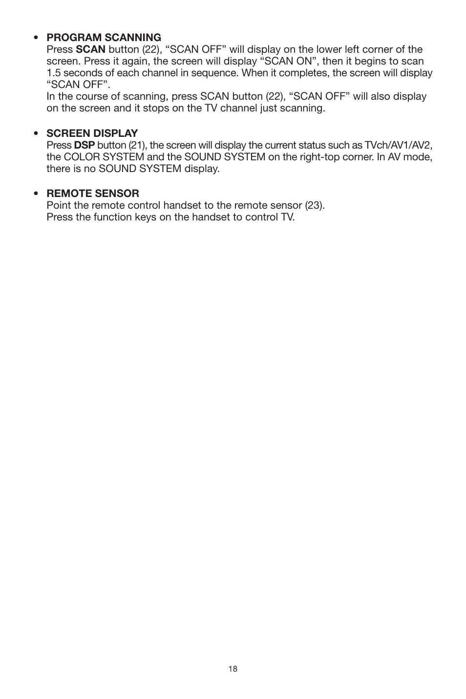 PYLE Audio PLPK5TVD User Manual | Page 18 / 20