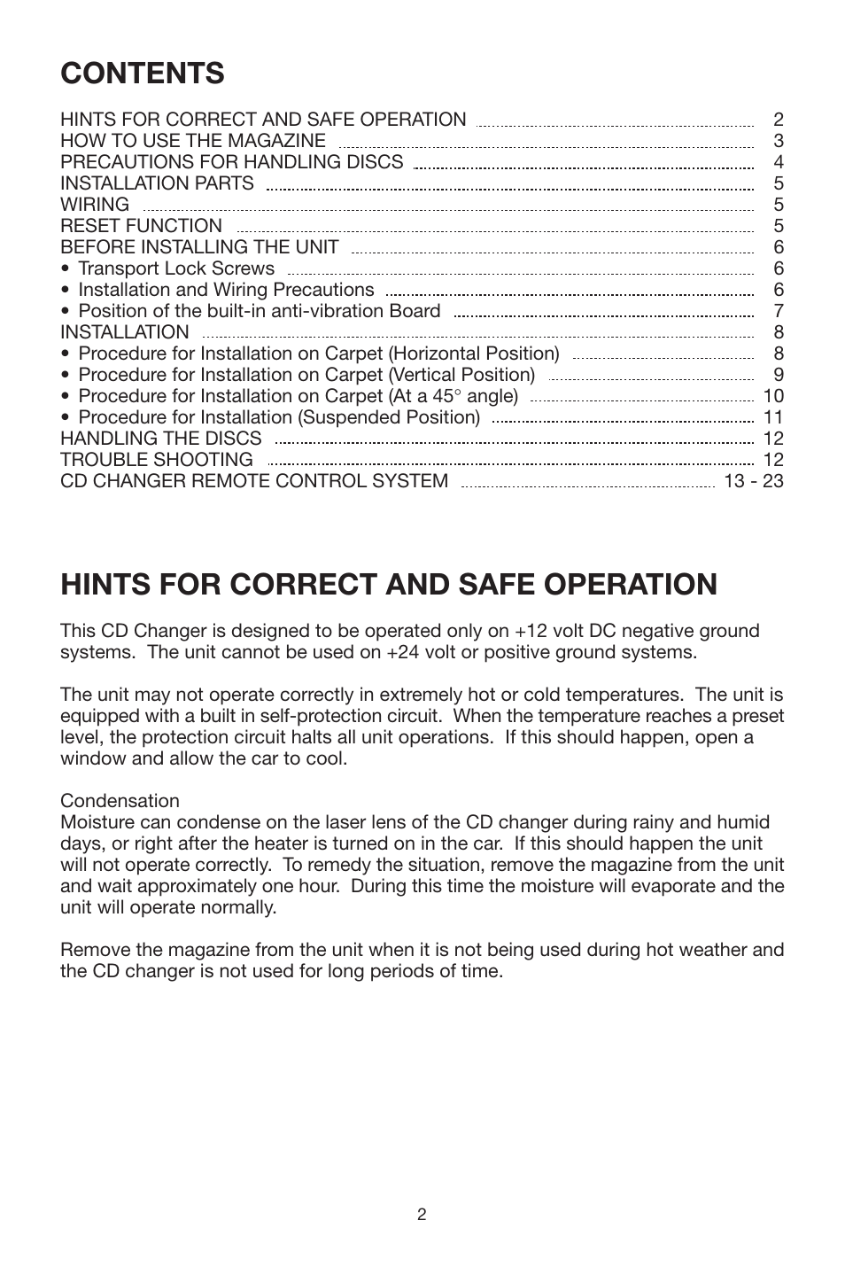 PYLE Audio PLCD20CH User Manual | Page 2 / 24