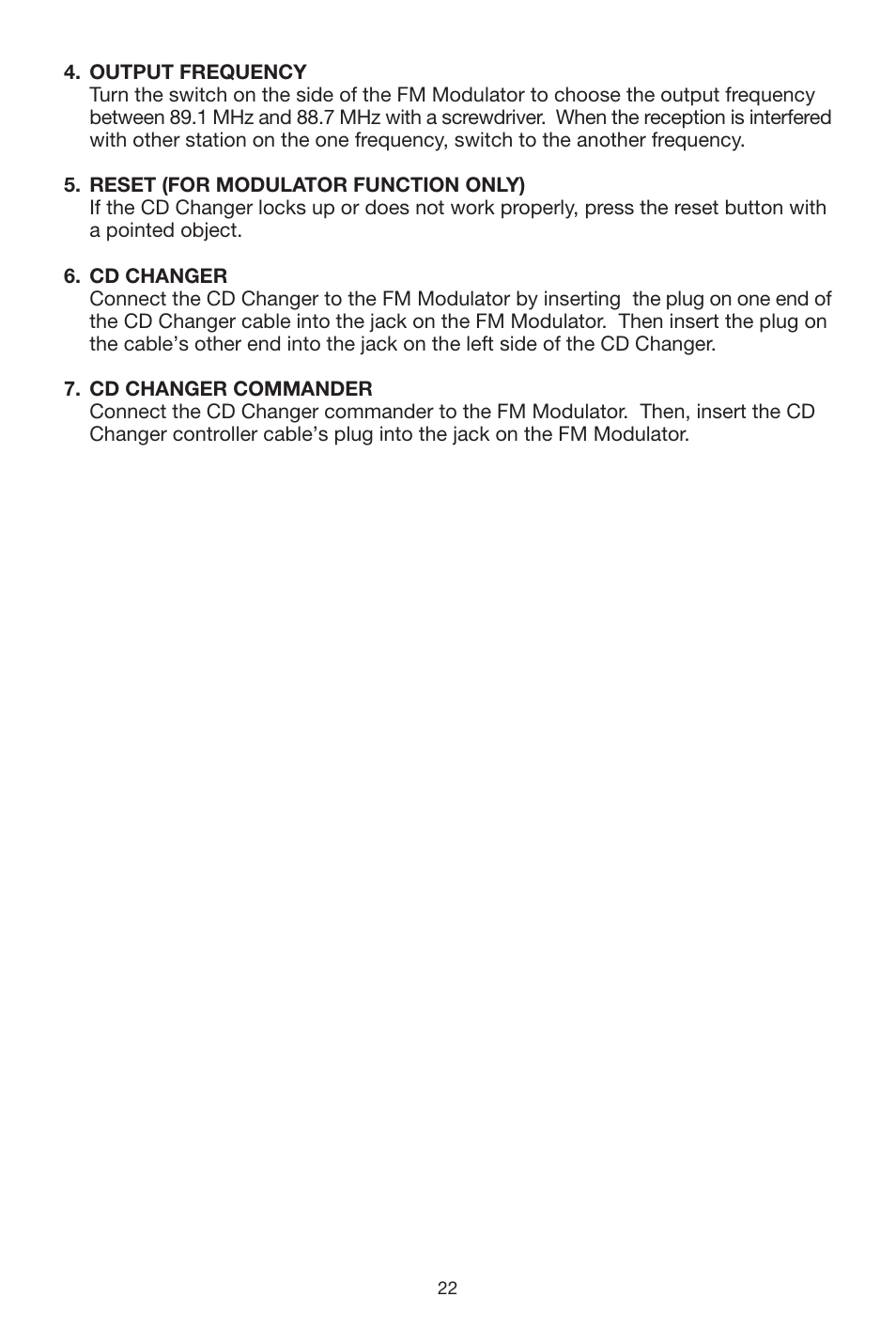 PYLE Audio PLCD20CH User Manual | Page 22 / 24
