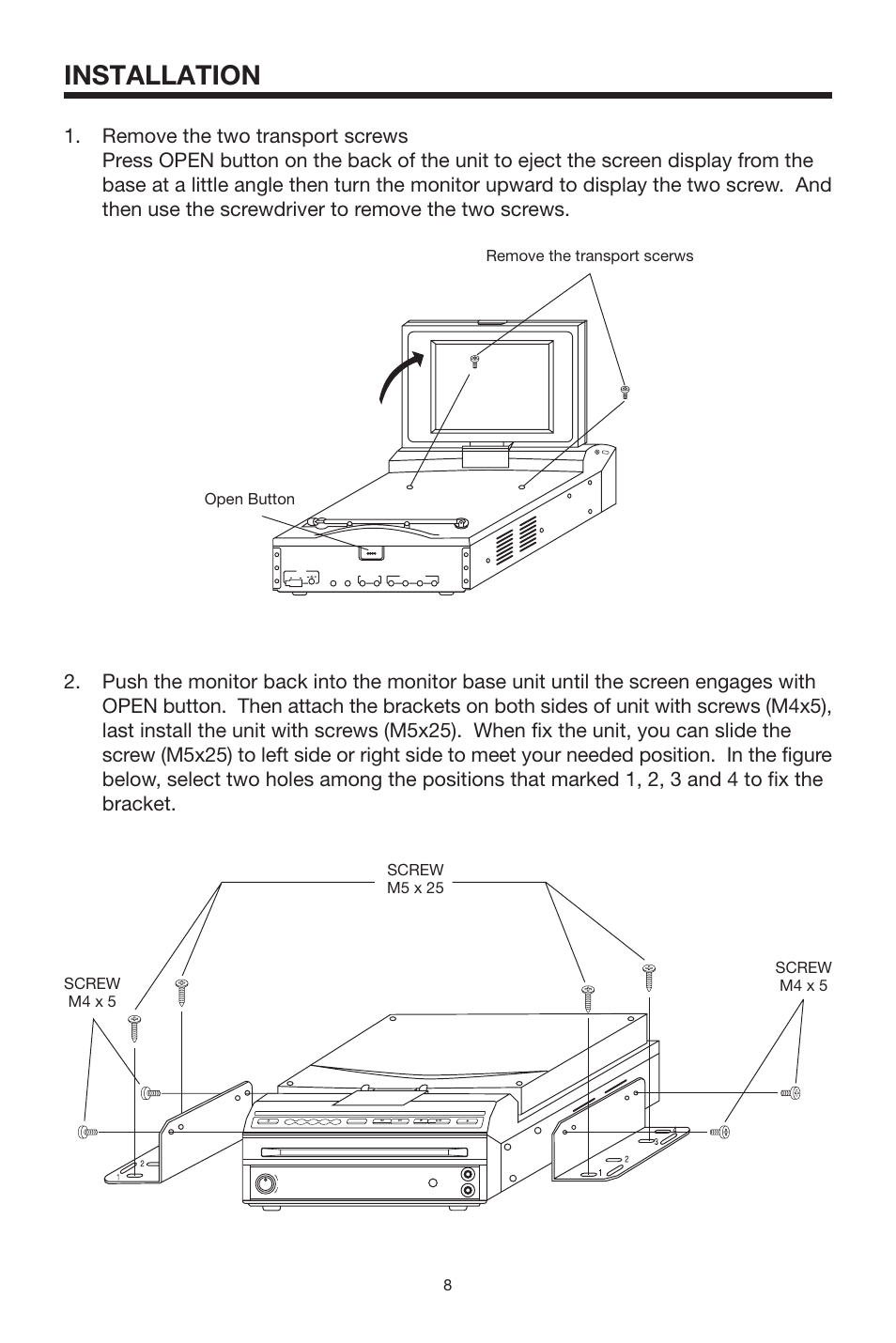 Installation | PYLE Audio PLTVD5P User Manual | Page 8 / 26