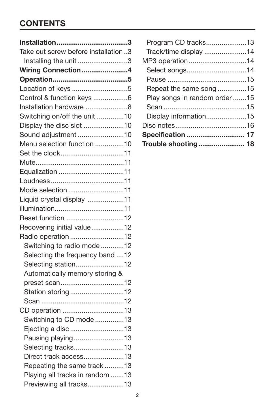 PYLE Audio PYLE Hydra Series PLCD22MRP User Manual | Page 2 / 18