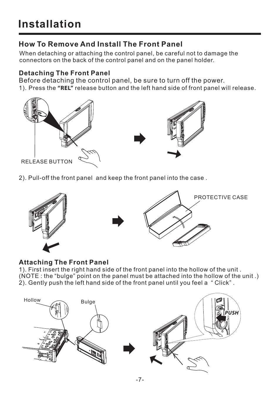 Installation | PYLE Audio PLD70BT User Manual | Page 8 / 40
