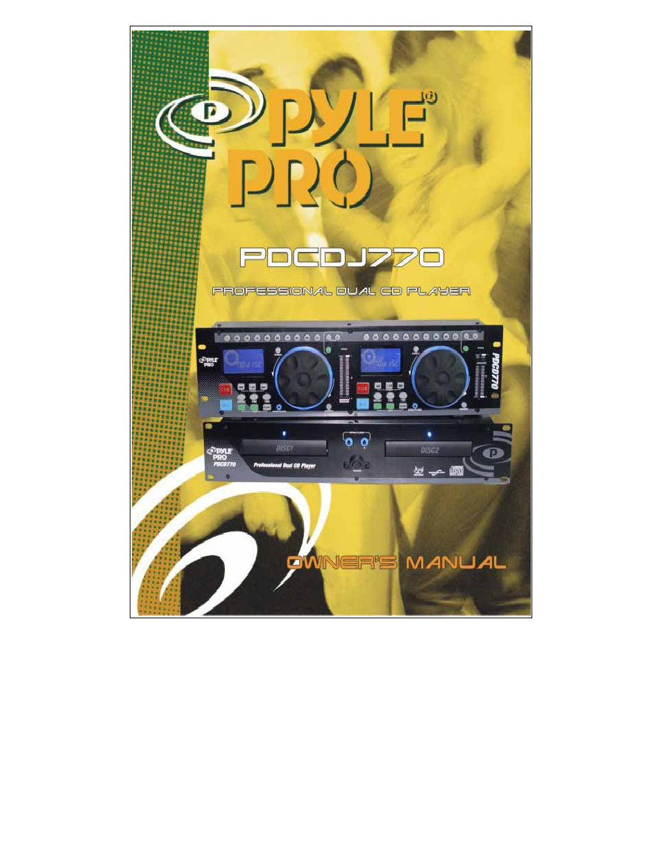 PYLE Audio PDCD770 User Manual | 6 pages