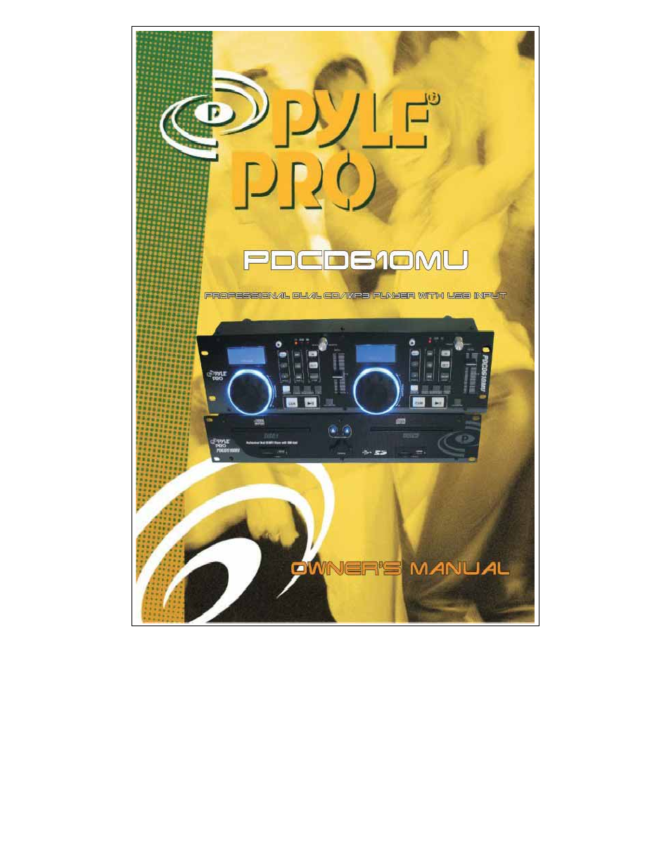 PYLE Audio PDCD610MU User Manual | 6 pages