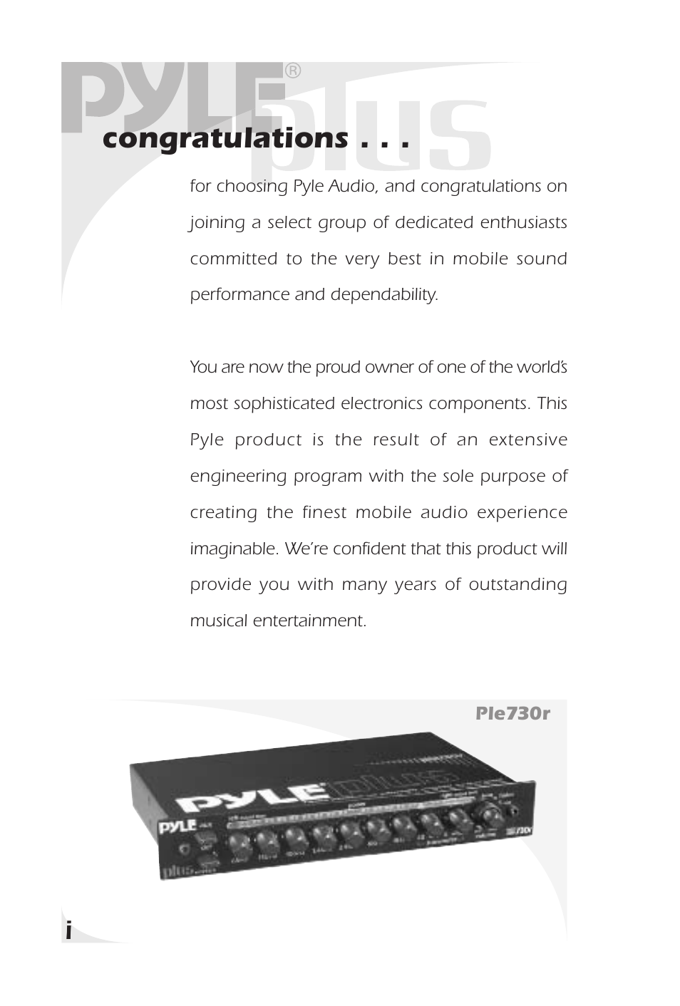 PYLE Audio PLE520P User Manual | Page 2 / 16