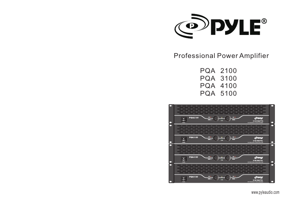 PYLE Audio PQA3100 User Manual | 4 pages