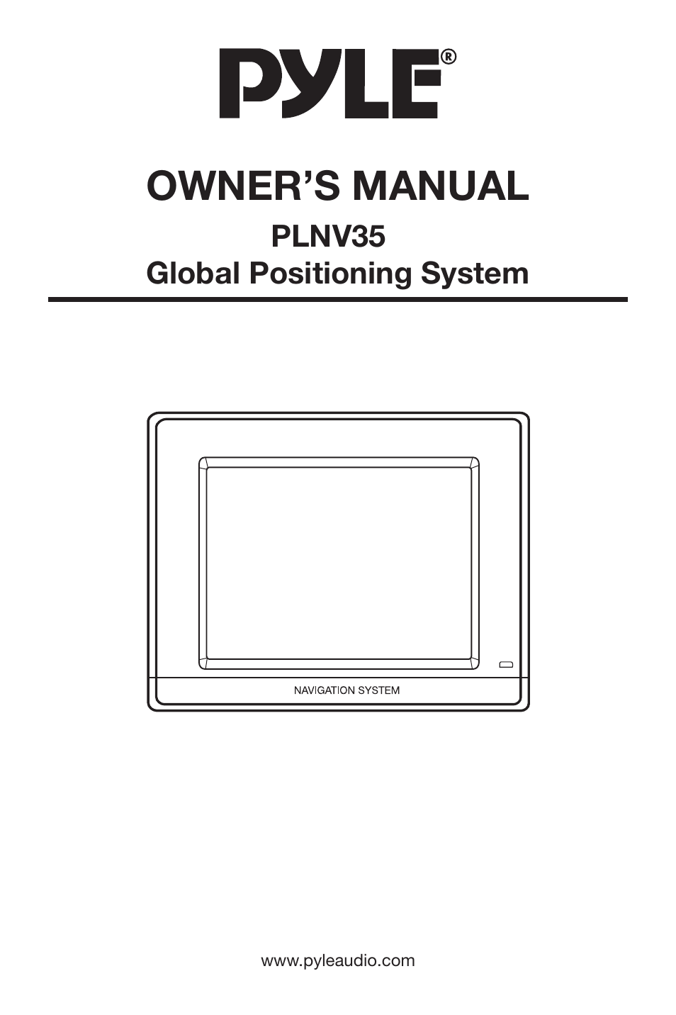 PYLE Audio Global Positioning System PLNV35 User Manual | 12 pages