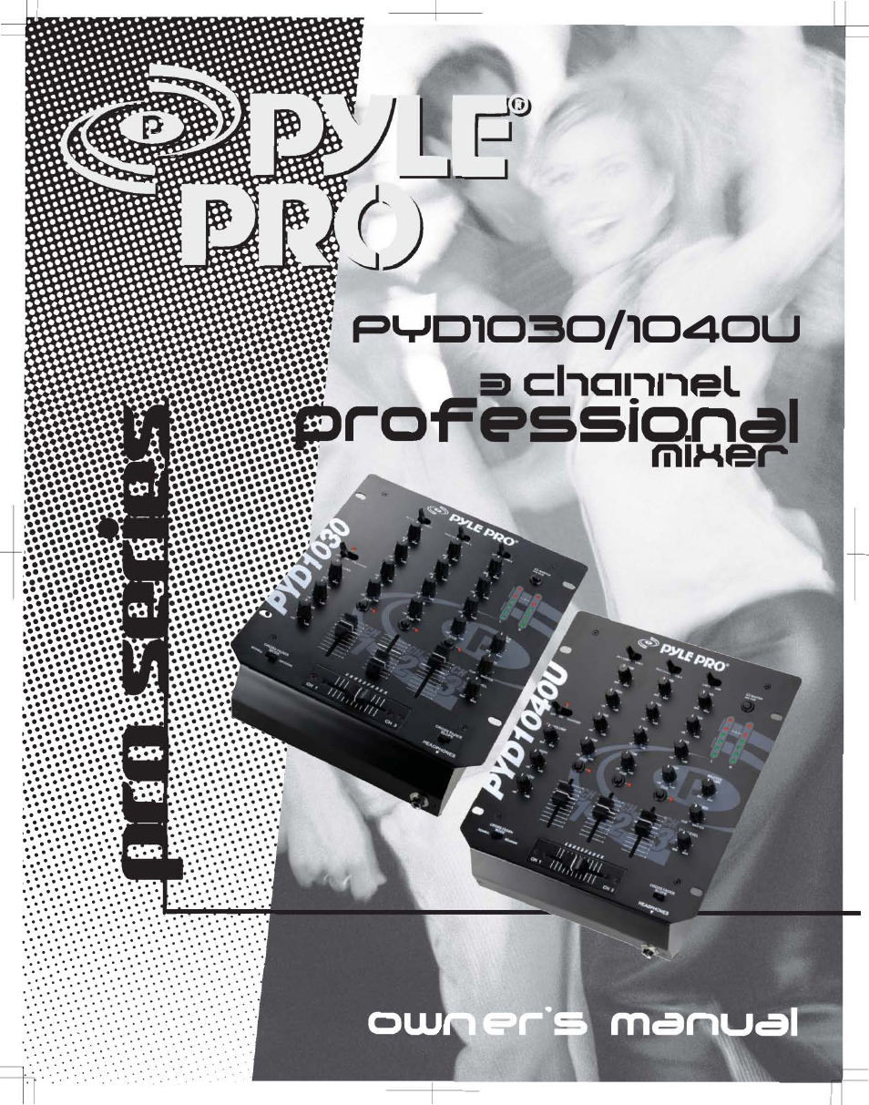 PYLE Audio PYD1030 User Manual | 8 pages