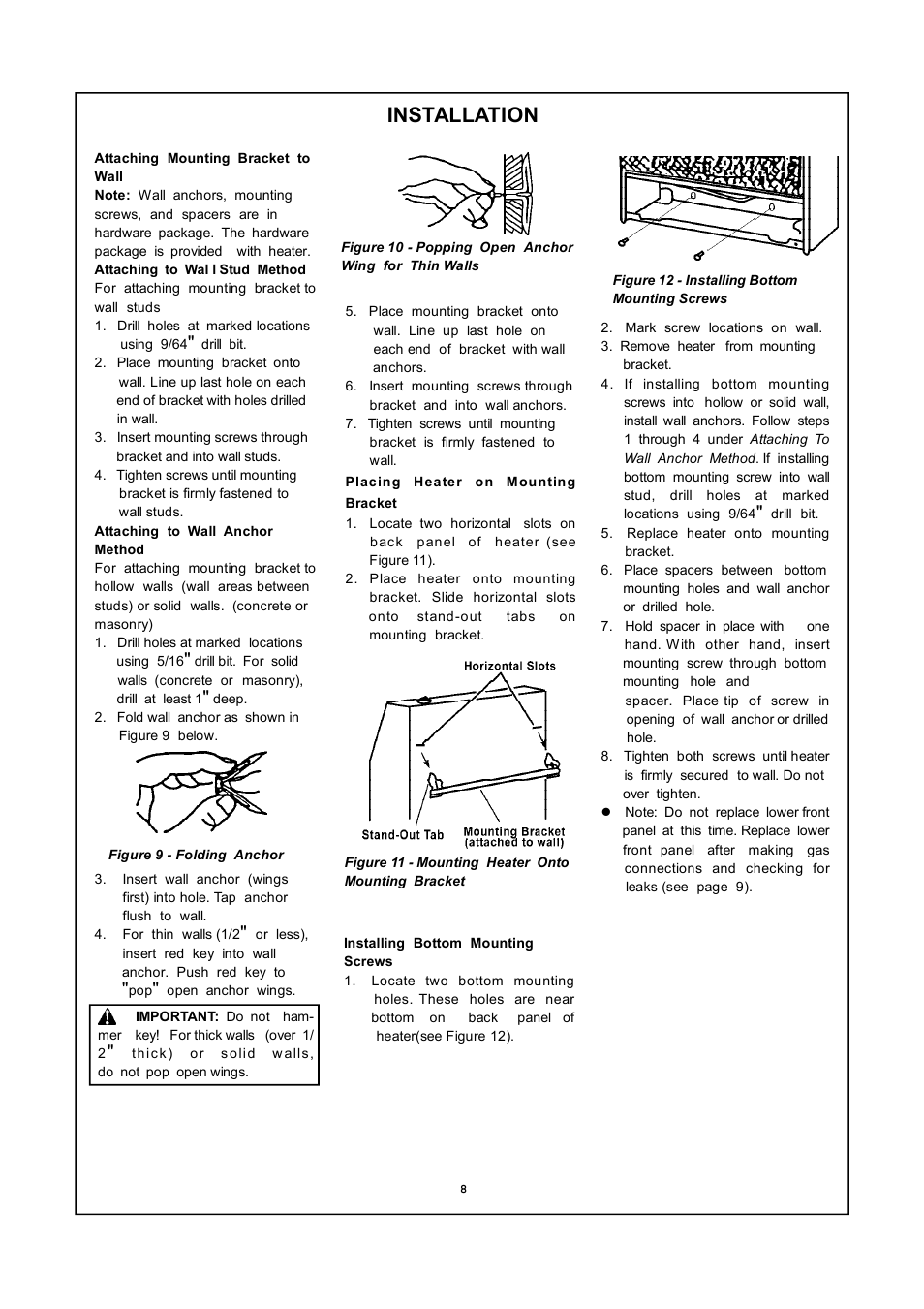 Installation | PYLE Audio MN300HGA User Manual | Page 8 / 22