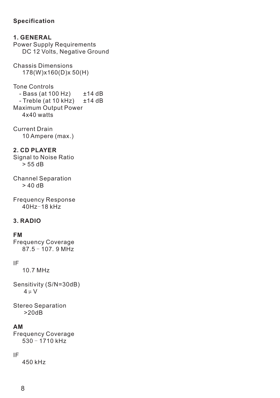 PYLE Audio PLCD21 User Manual | Page 10 / 11