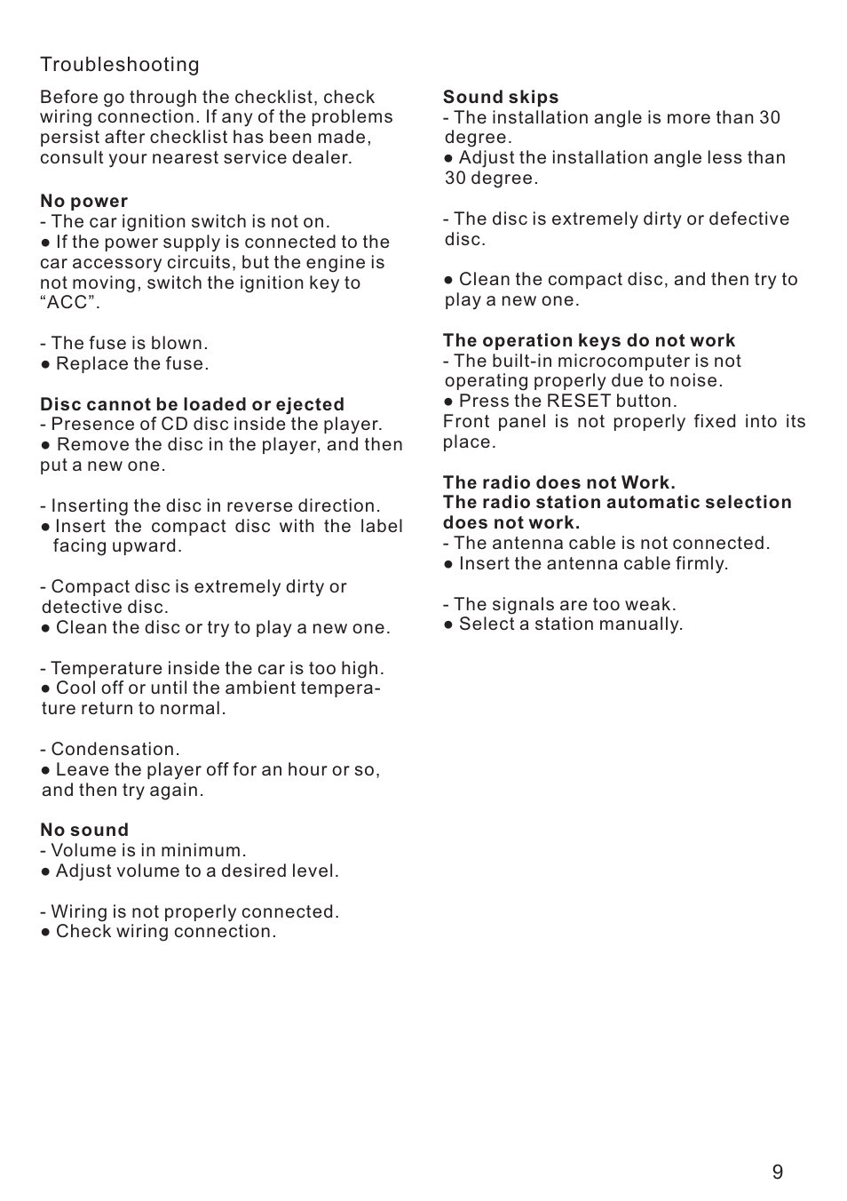 PYLE Audio PLCD21 User Manual | Page 11 / 11