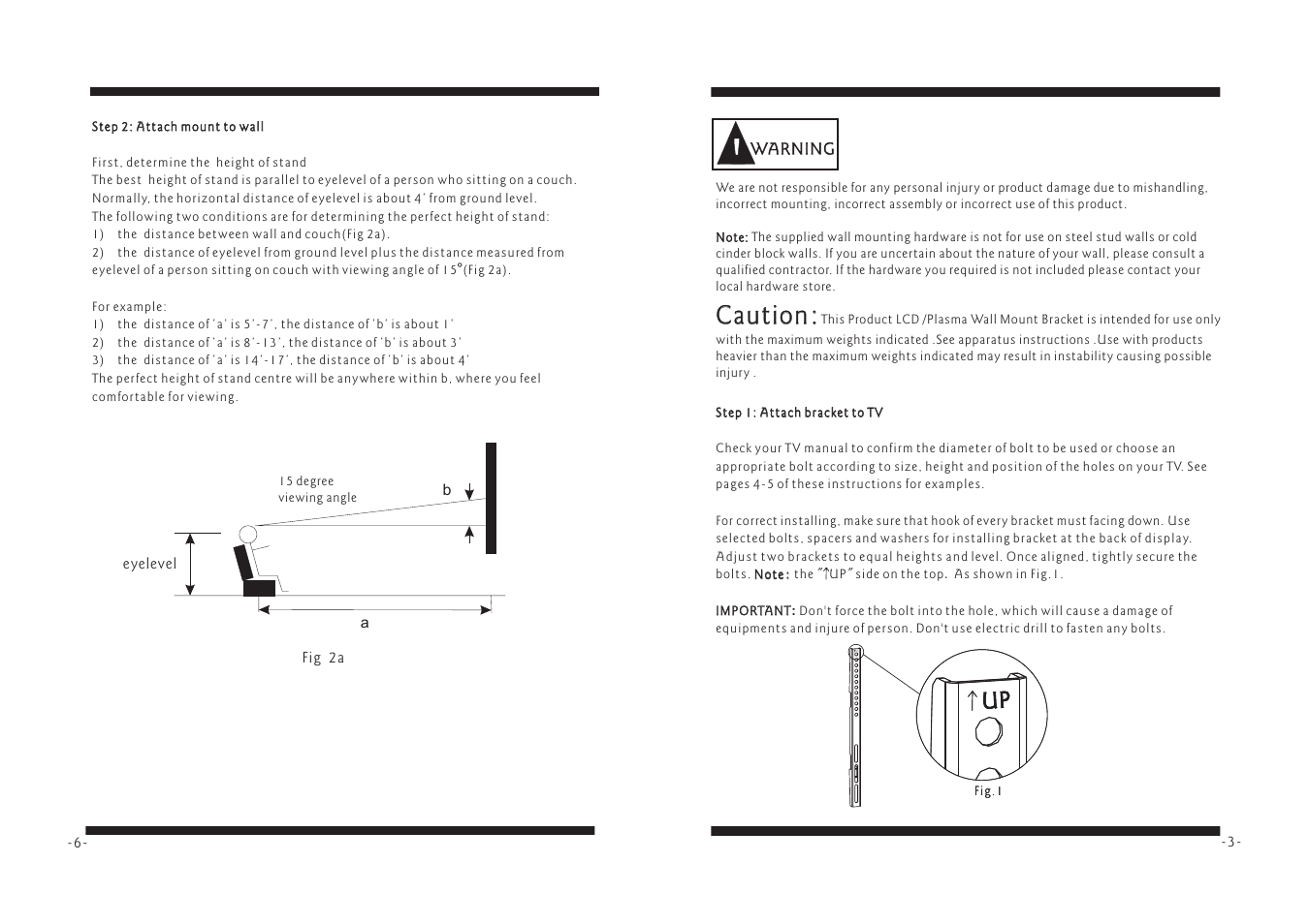 Caution | PYLE Audio PSW448F User Manual | Page 3 / 4