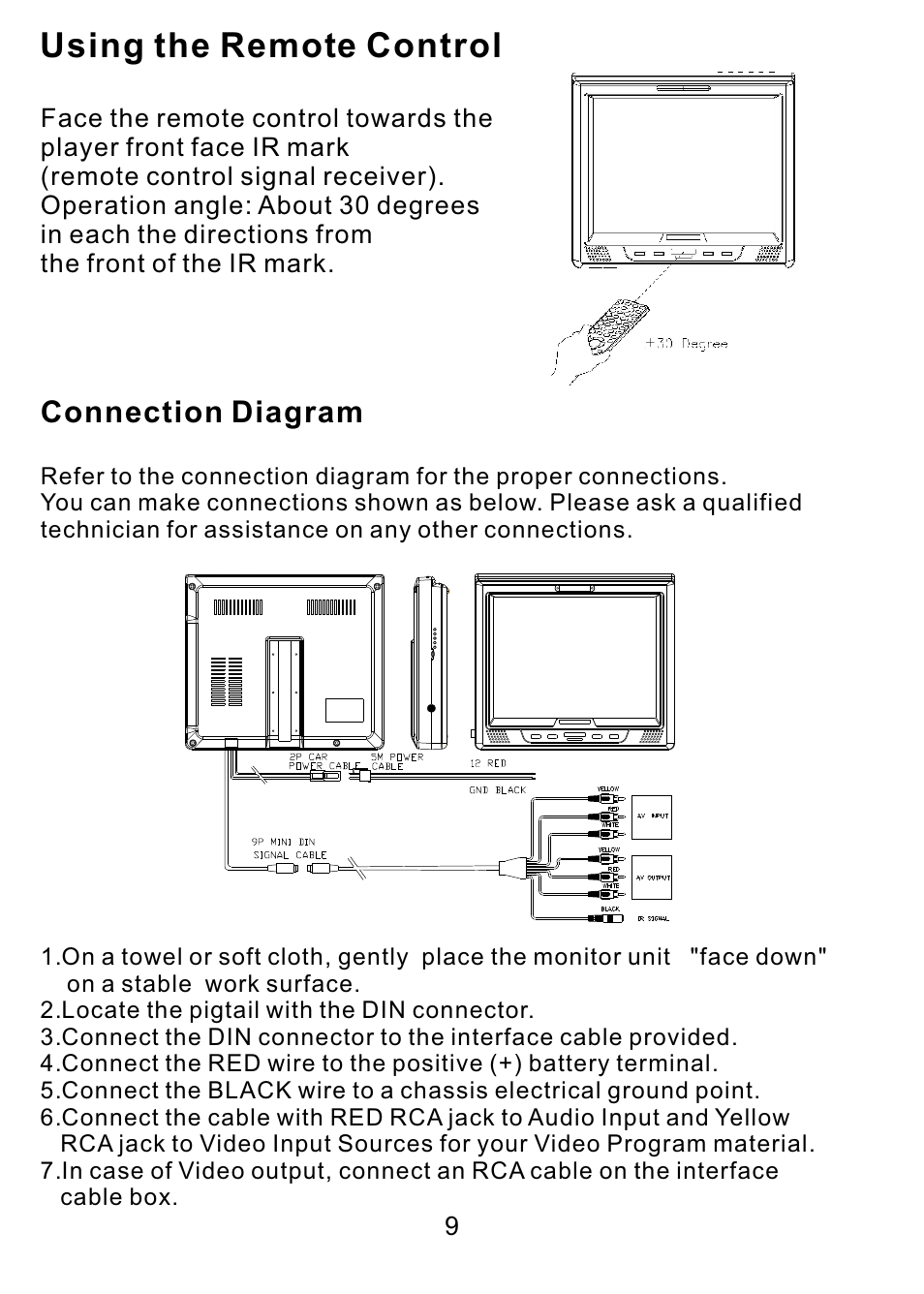 Using the remote control | PYLE Audio PLDVD10M User Manual | Page 10 / 12