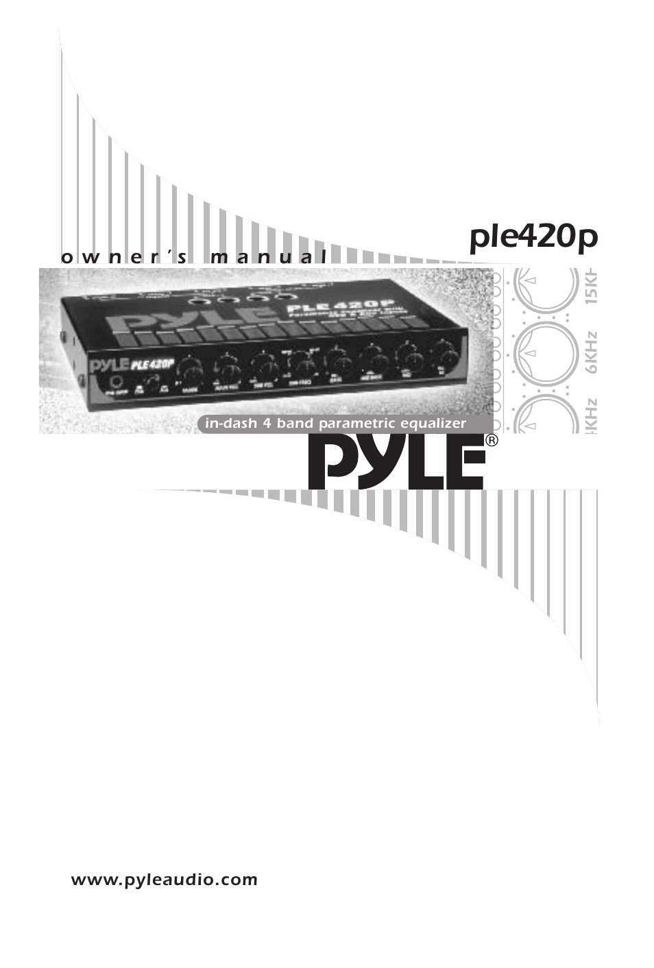 PYLE Audio ple420p User Manual | 14 pages