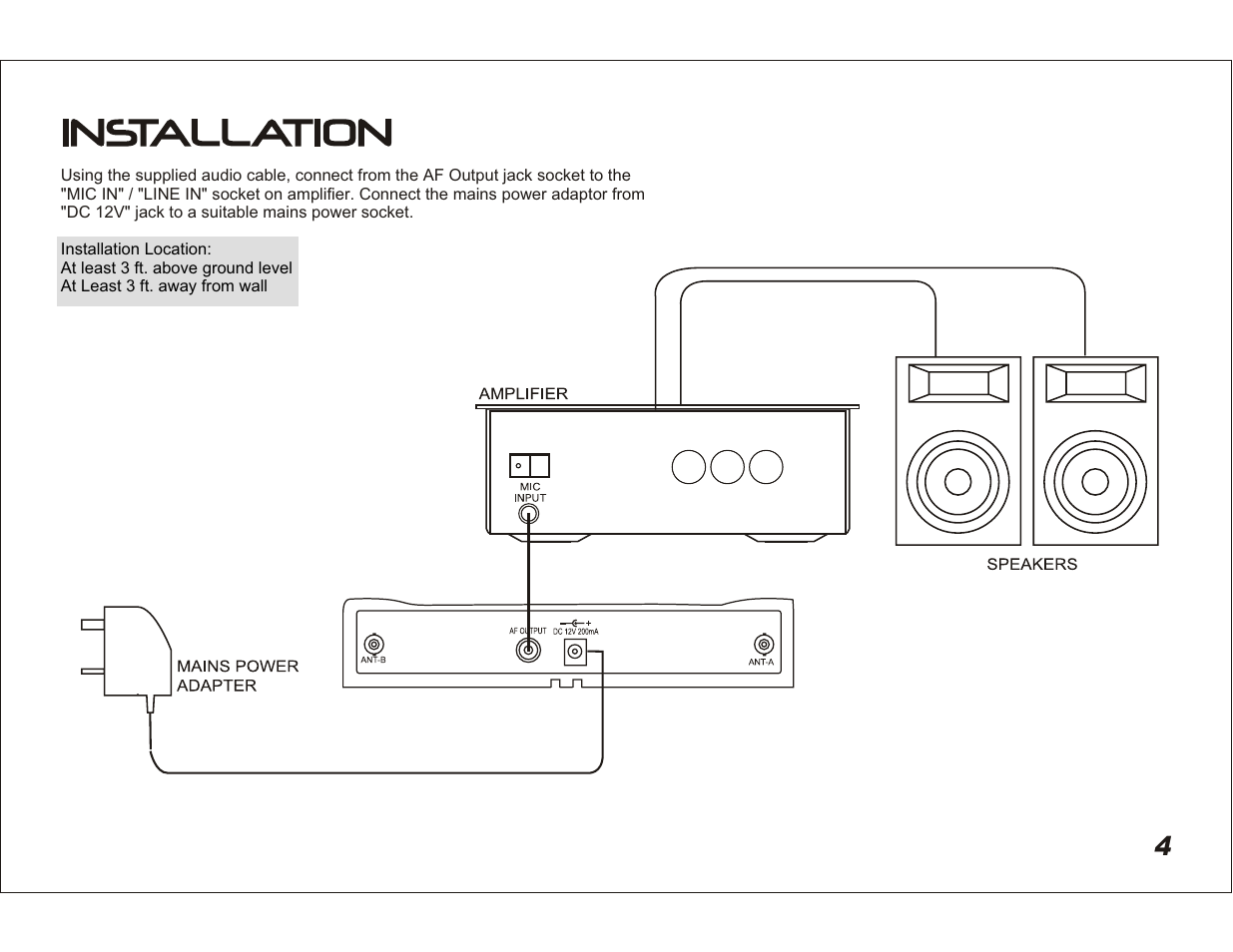 PYLE Audio PDWM 2500 User Manual | Page 5 / 7