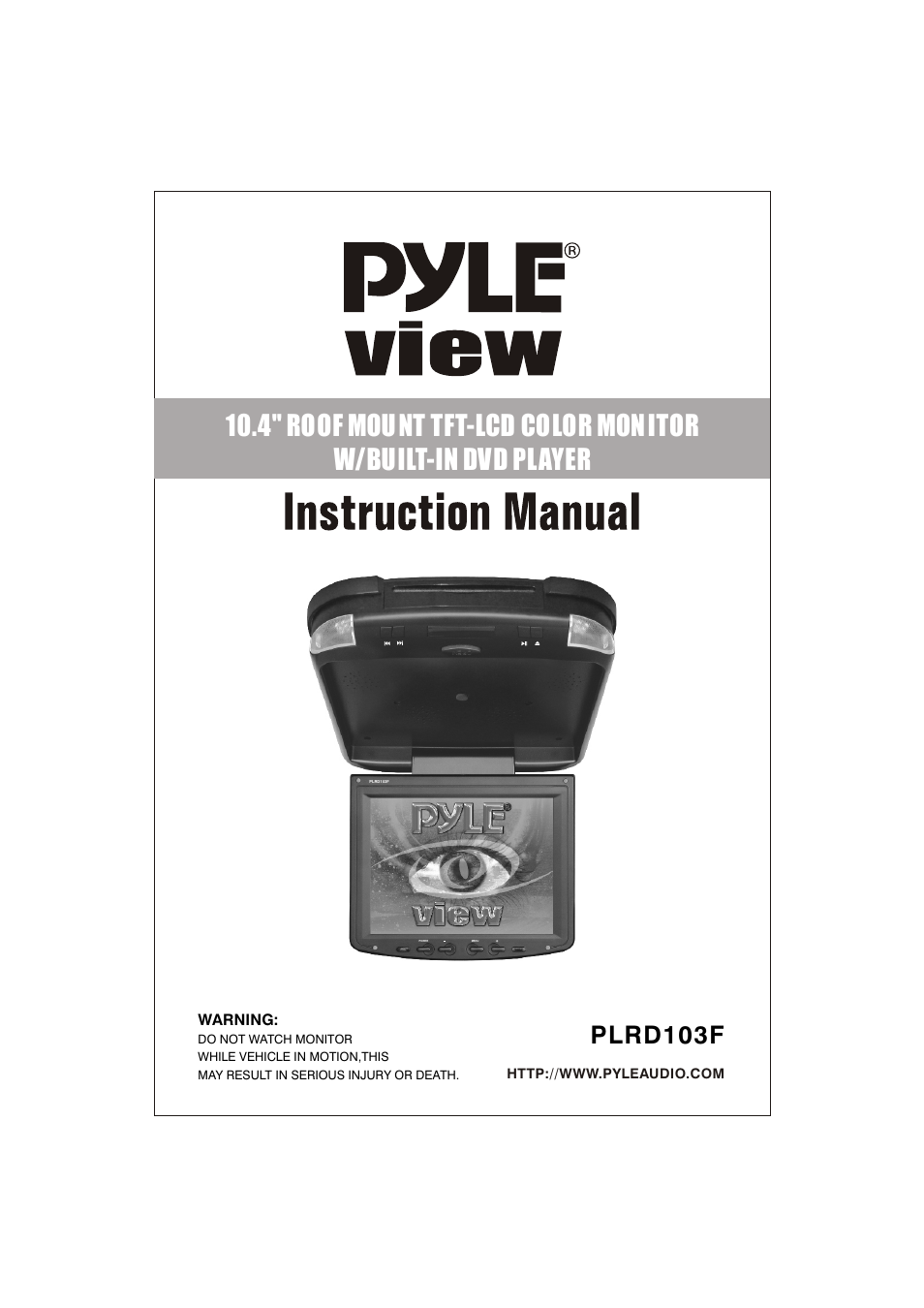 PYLE Audio PLRD103F User Manual | 16 pages