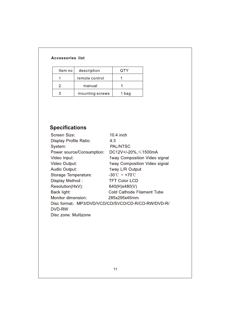 页 13 | PYLE Audio PLRD103F User Manual | Page 13 / 16