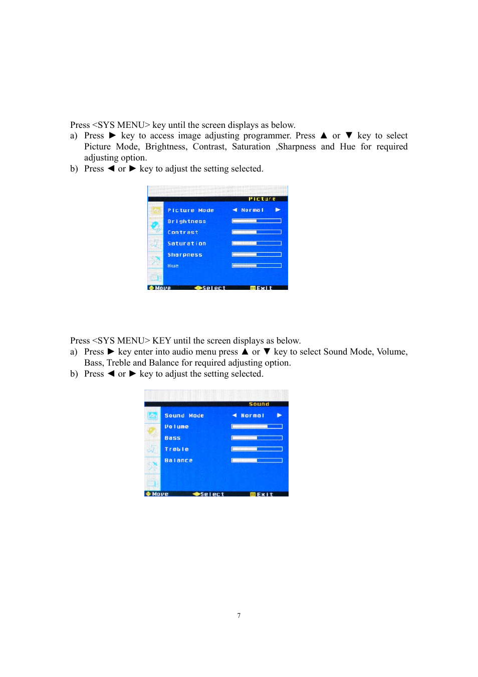 5 configuration of the lcd | PYLE Audio P19LCD User Manual | Page 8 / 13