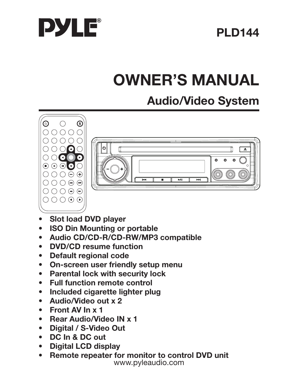PYLE Audio PLD144 User Manual | 19 pages