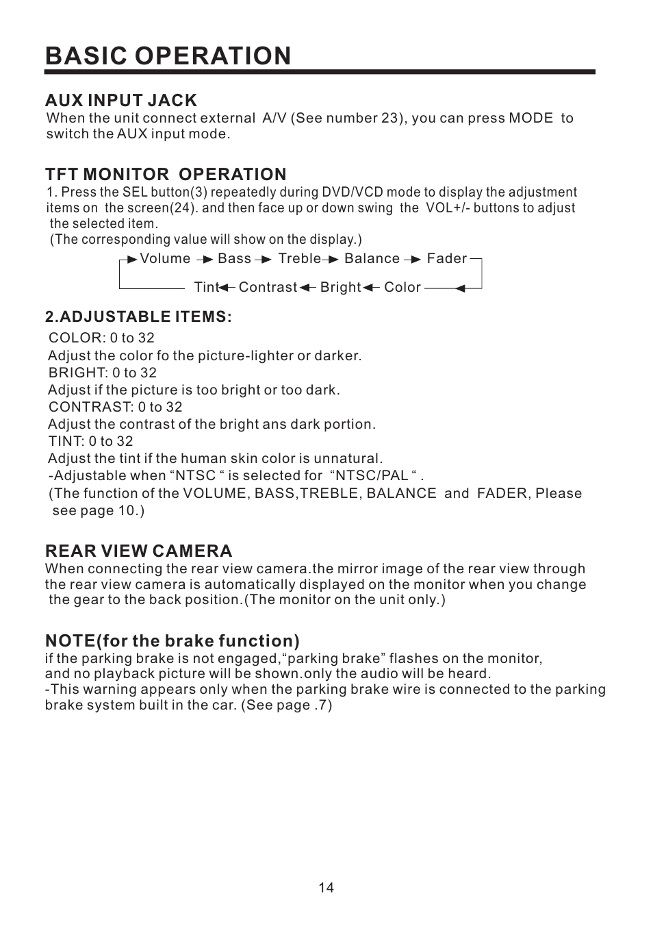 Basic operation | PYLE Audio PLD52MU User Manual | Page 15 / 24