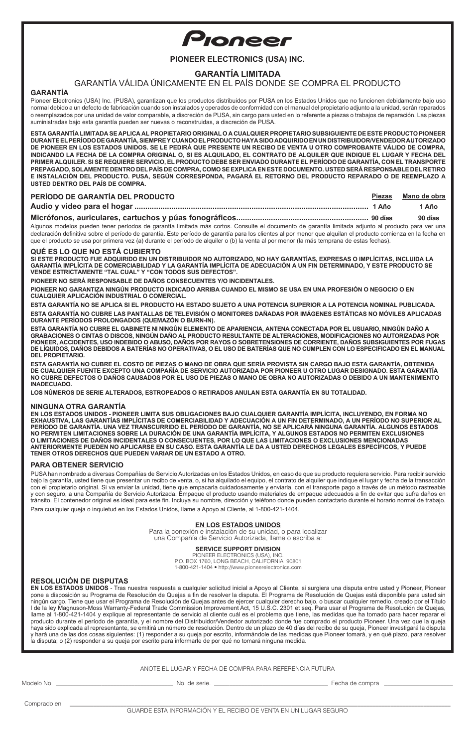 PYLE Audio SP-BS21-LR User Manual | Page 15 / 16