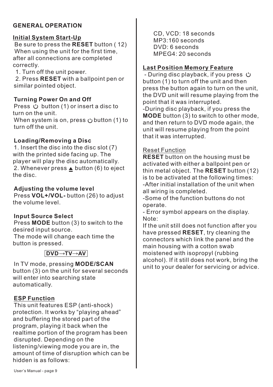 PYLE Audio PLTDF25 User Manual | Page 10 / 23