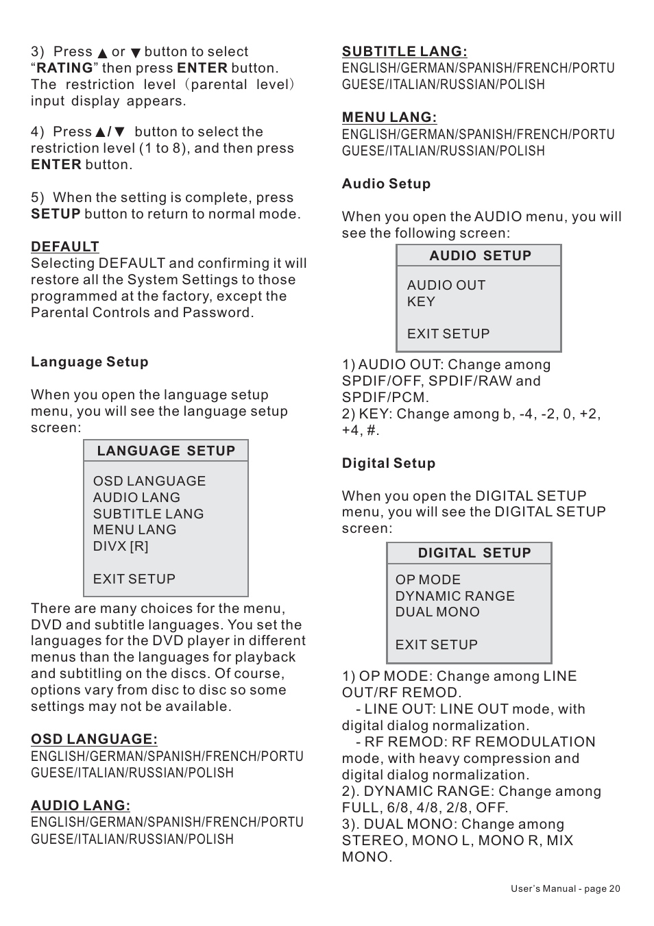 PYLE Audio PLTDF25 User Manual | Page 21 / 23