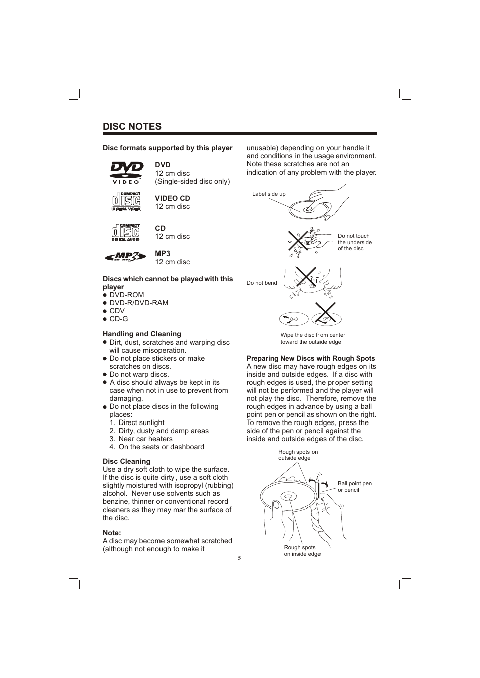 Т³гж 5 | PYLE Audio PLDVD198 User Manual | Page 5 / 32