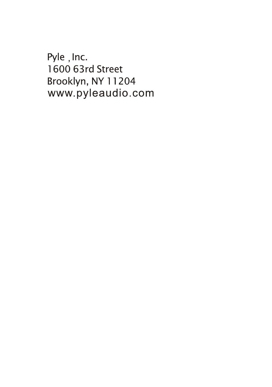 Т³гж 8 | PYLE Audio PLVS420 User Manual | Page 8 / 8