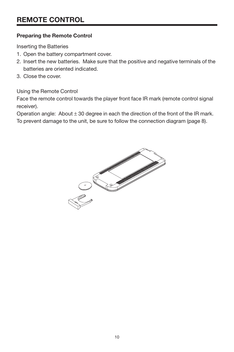 Remote control | PYLE Audio PLDVD168 User Manual | Page 10 / 24