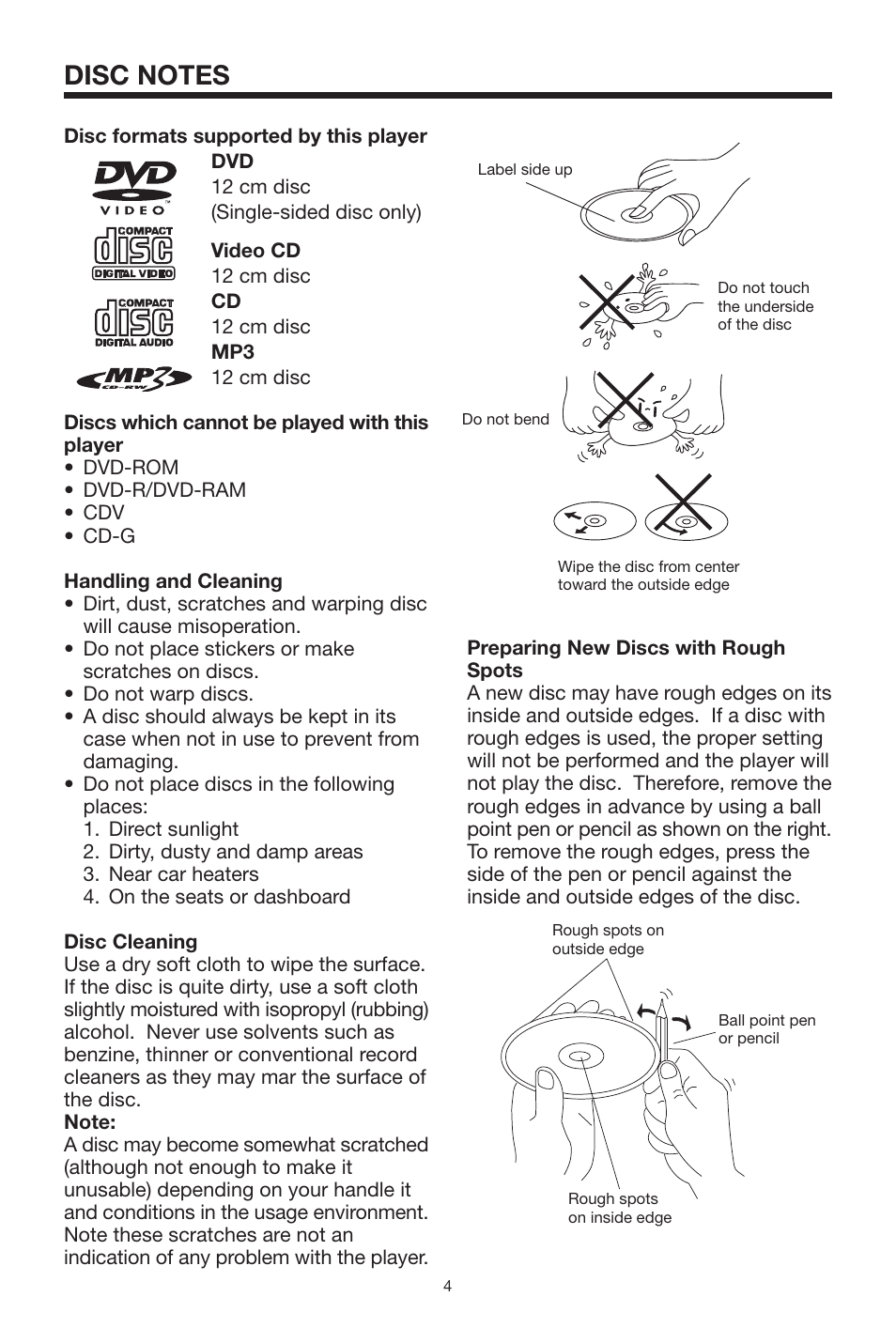 PYLE Audio PLDVD168 User Manual | Page 4 / 24