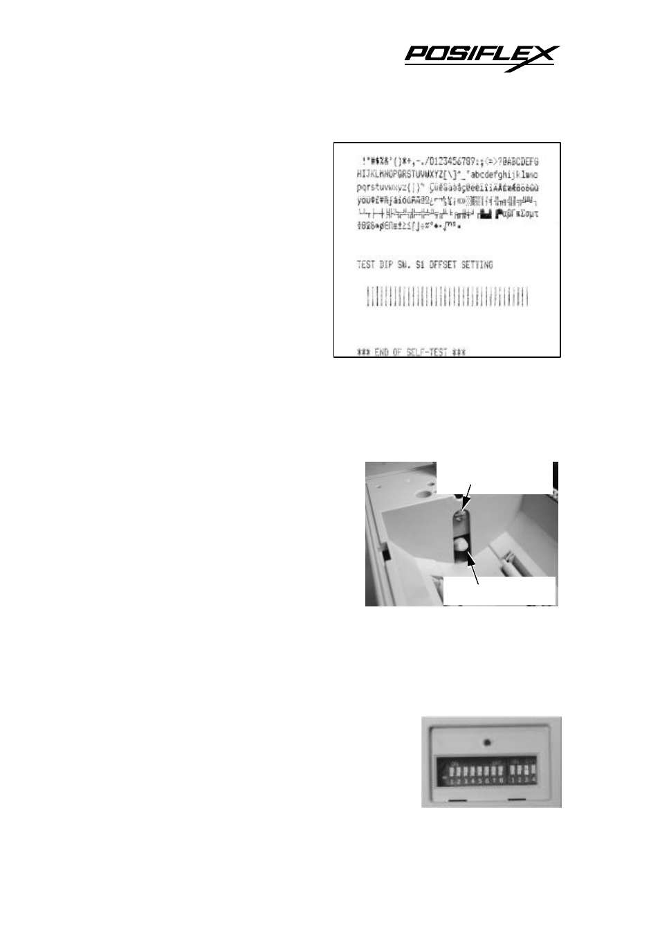 Special adjustments, Paper near end sensor, Dip switch setting | PYLE Audio PP5600 User Manual | Page 18 / 26