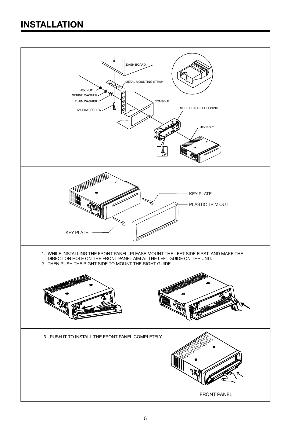 Installation | PYLE Audio PLDVD178USB User Manual | Page 6 / 24