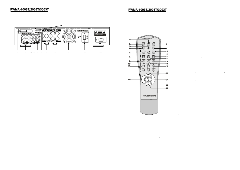 PYLE Audio PWMA-1003T User Manual | Page 4 / 5