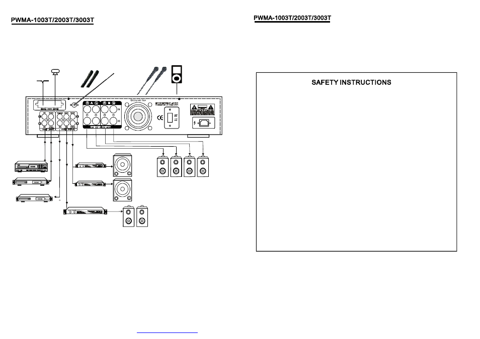 PYLE Audio PWMA-1003T User Manual | Page 5 / 5