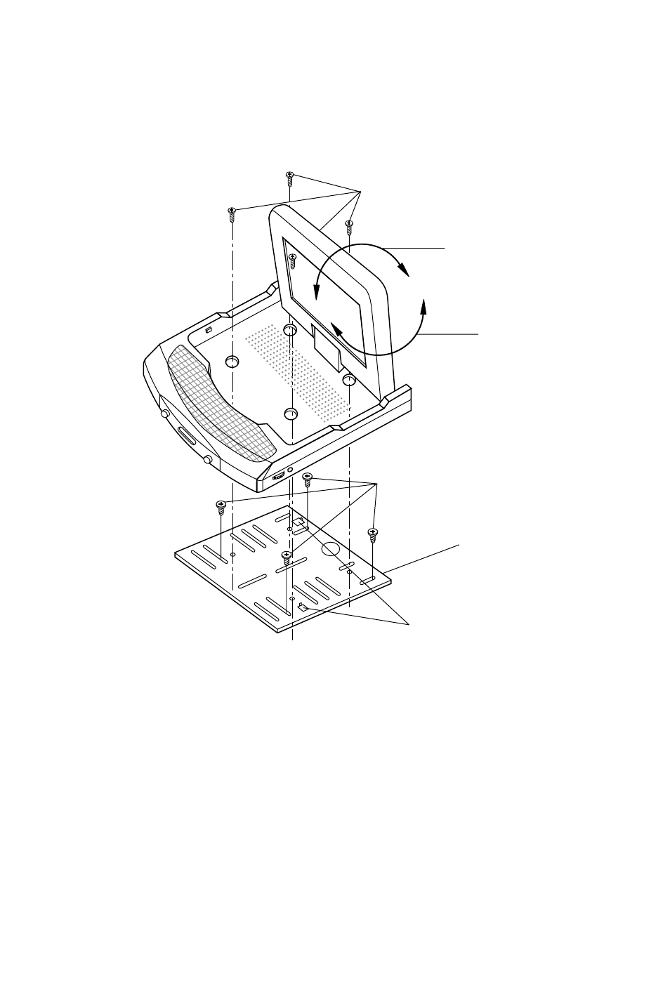 Installation, Desk-top installation | PYLE Audio View Series PLVWR5600 User Manual | Page 2 / 8
