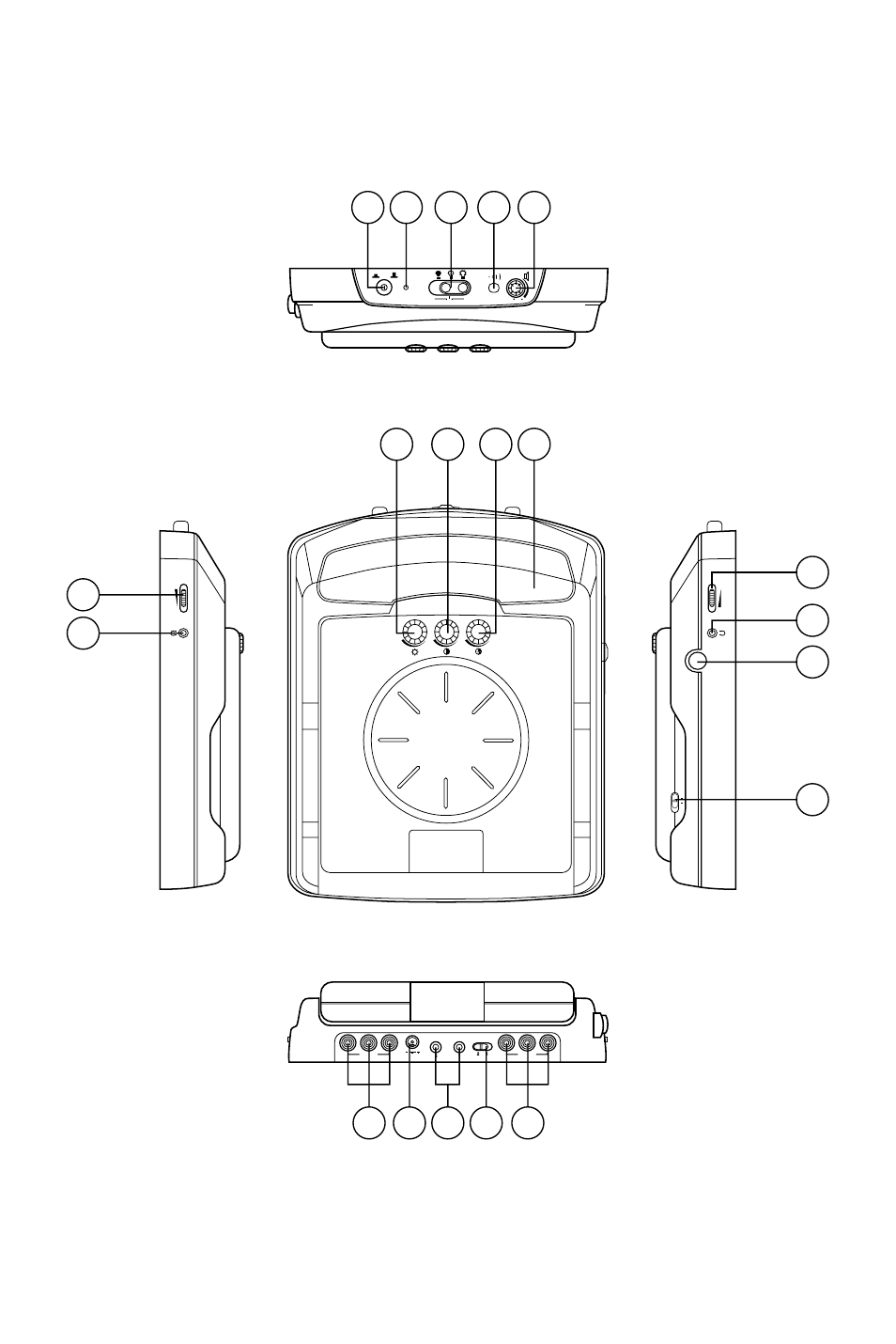 Control & function keys | PYLE Audio View Series PLVWR5600 User Manual | Page 5 / 8