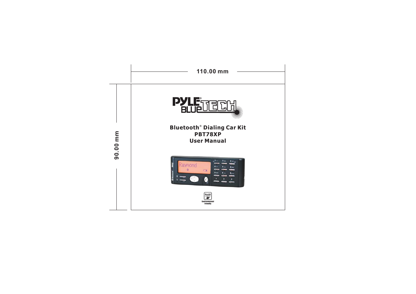 PYLE Audio Bluetooth Dialing Car Kit PBT78XP User Manual | 44 pages