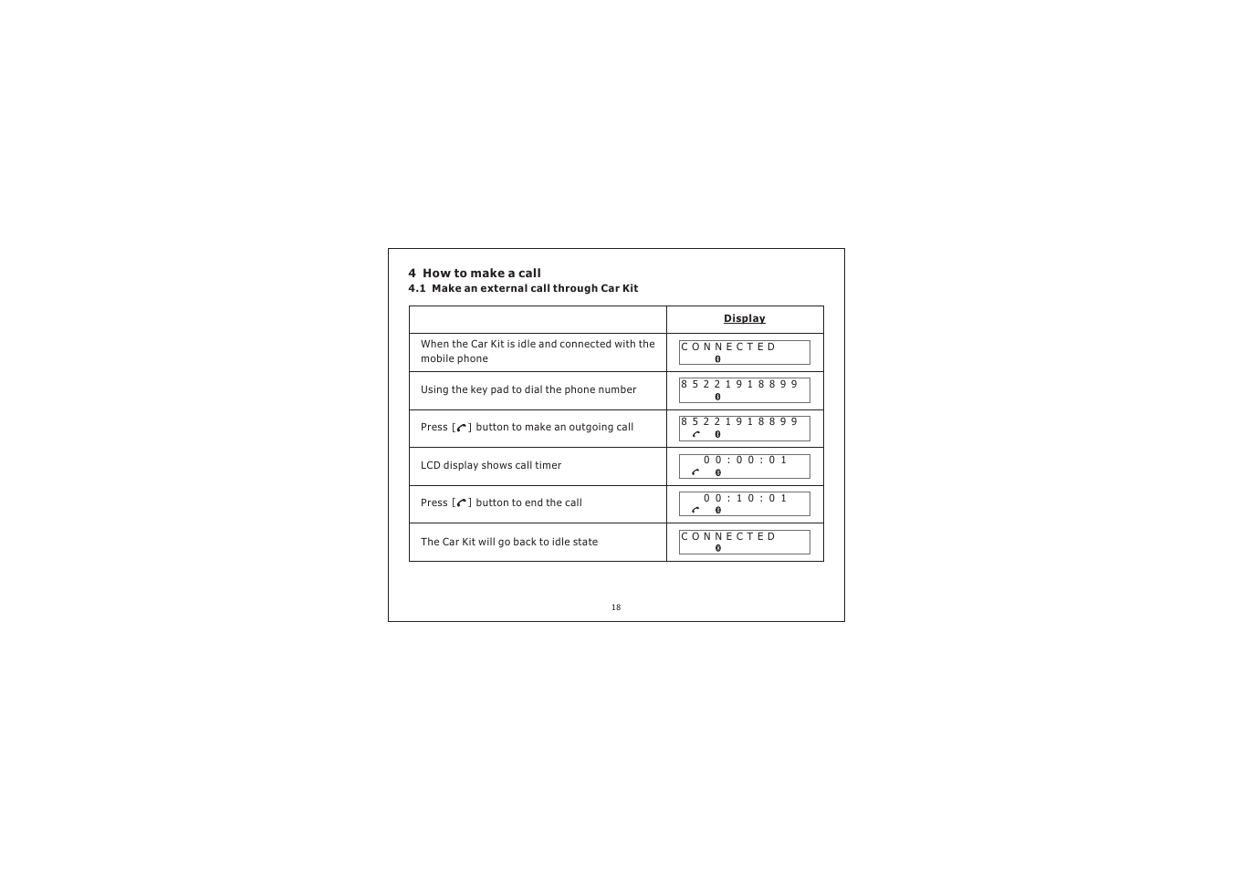 PYLE Audio Bluetooth Dialing Car Kit PBT78XP User Manual | Page 18 / 44