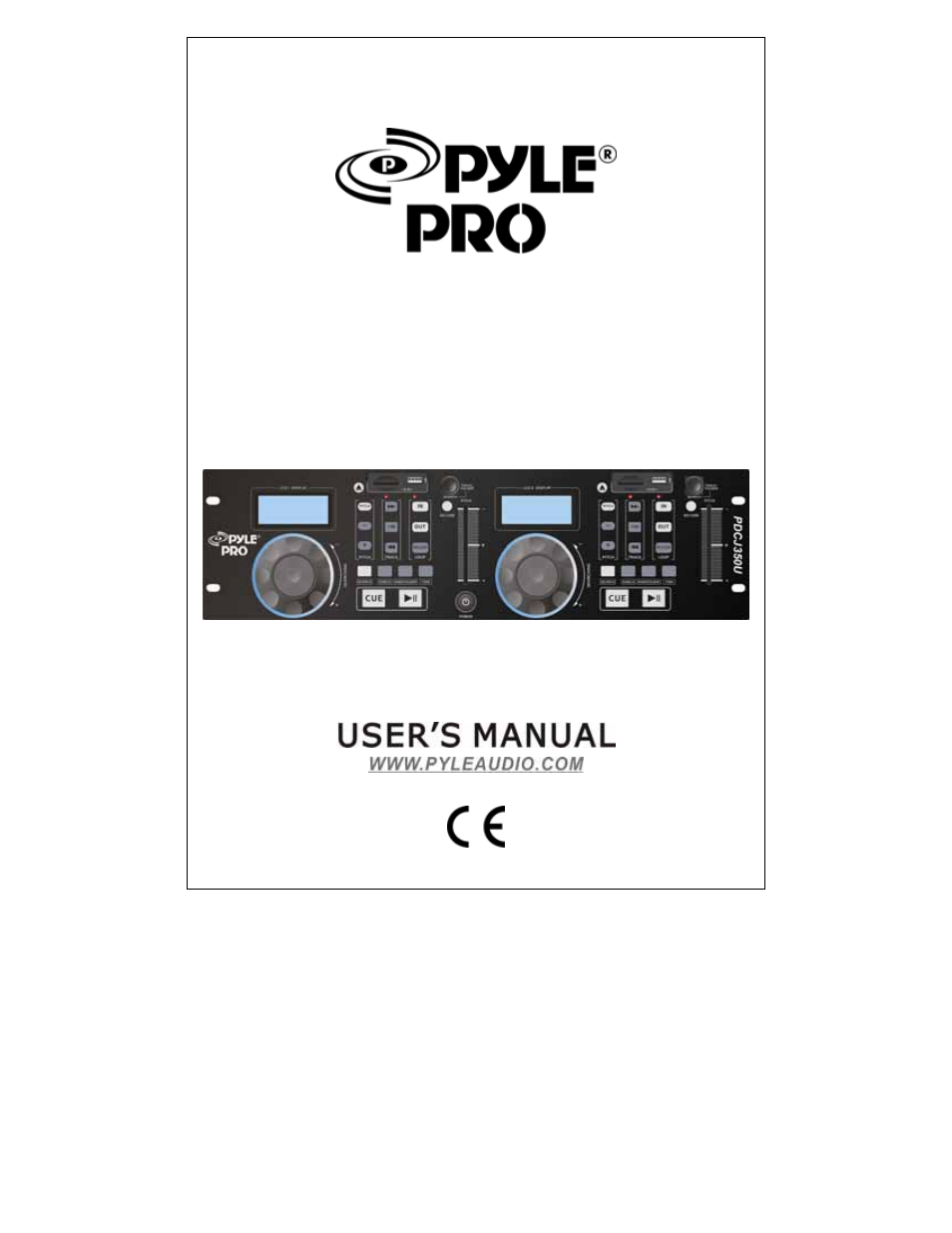 PYLE Audio PDJ350U User Manual | 4 pages