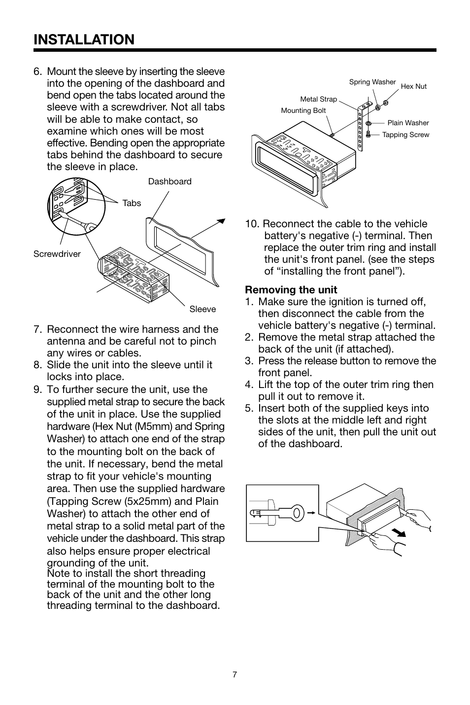 Installation | PYLE Audio PLDVD48 User Manual | Page 7 / 36